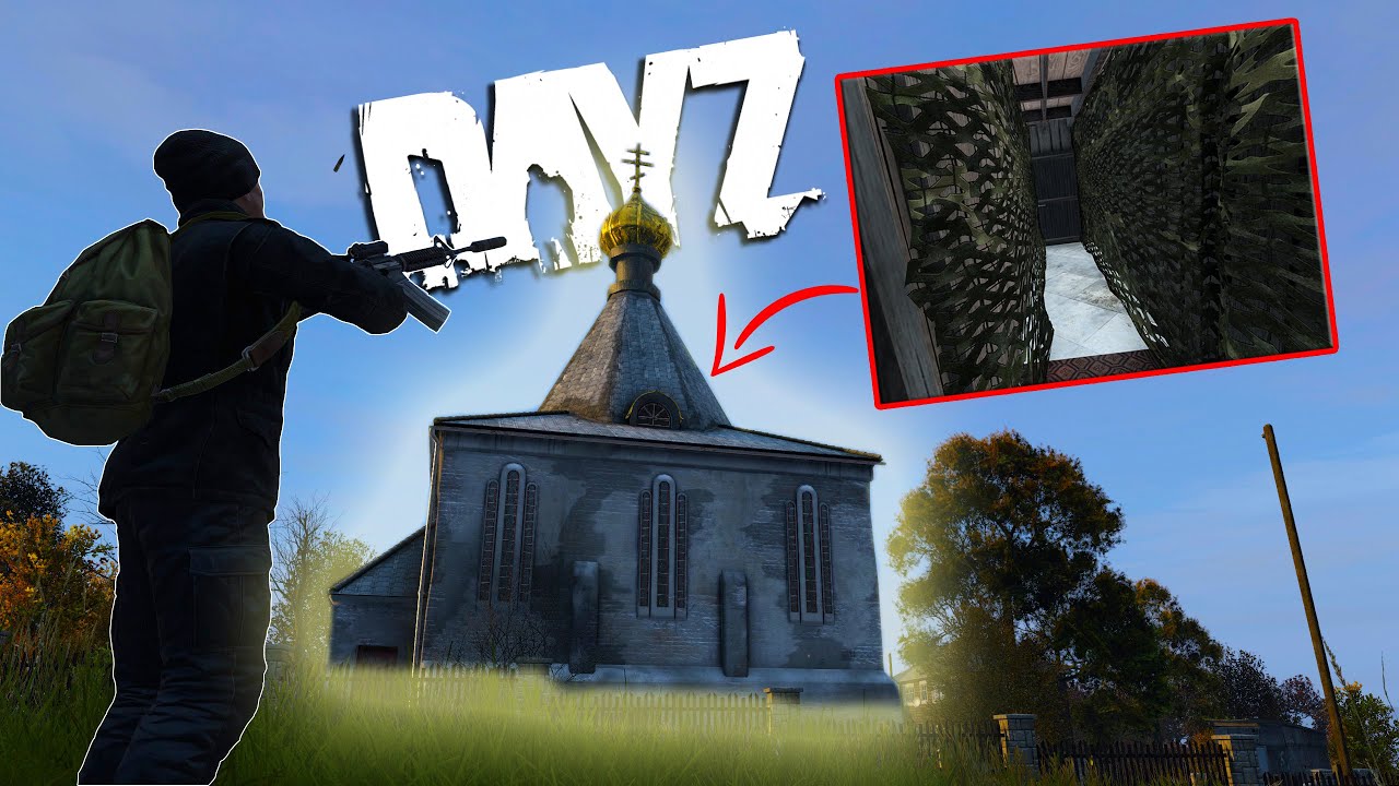 Building a COVERT DayZ Church Base!