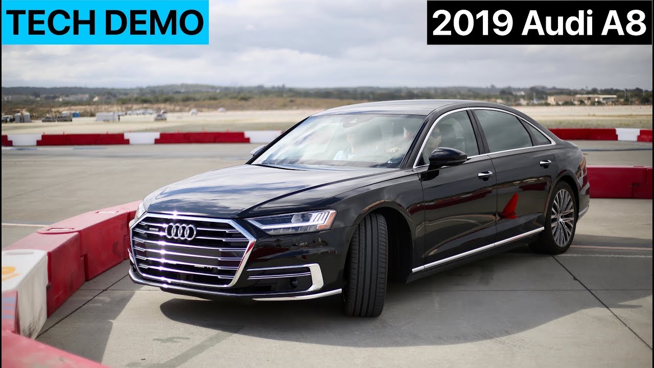 2019 Audi A8 Active Safety Feature Demo