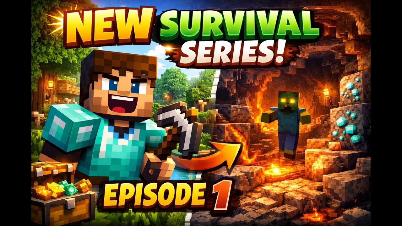 New minecraft survival series with zyxronz
