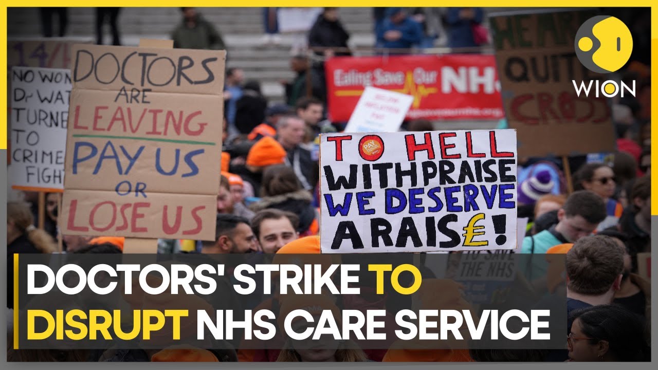 NHS Strike: Doctors in England to stage the biggest walkout in NHS' history | WION