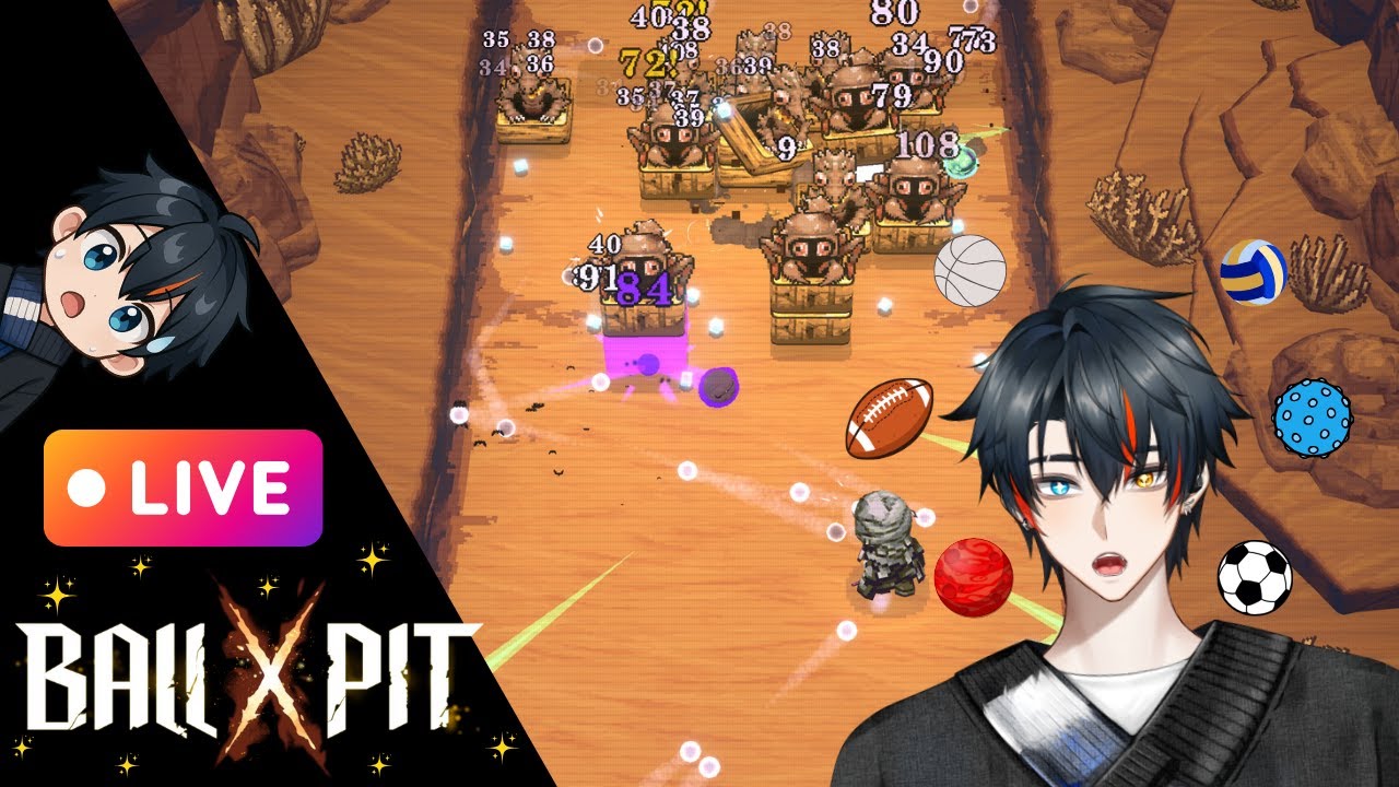 ☕ Cozy VTuber Stream | Relaxing BALL x PIT Gameplay & Chill Vibes 🌙