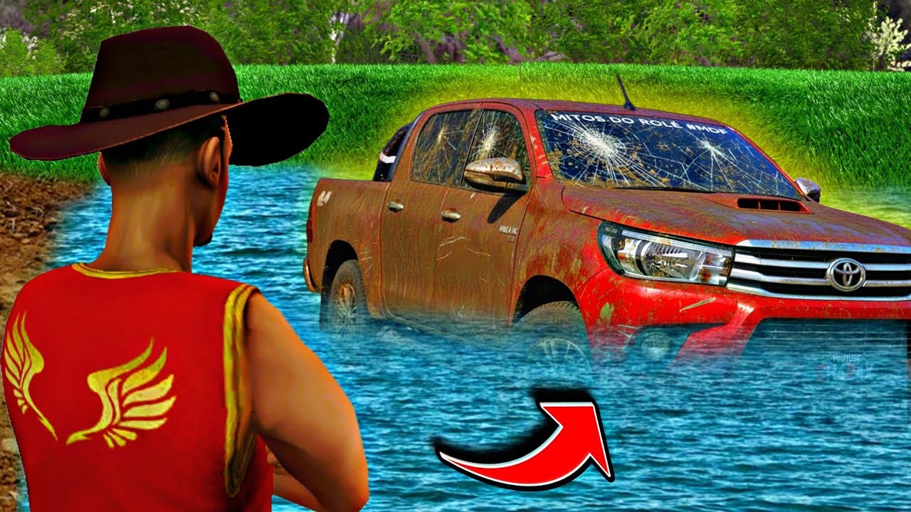 NÃO ACREDITO QUE ISSO ACONTECEU...ENCONTREI UMA HILUX ABANDONADA NO RIO E QUASE DEU RUIM!!😱