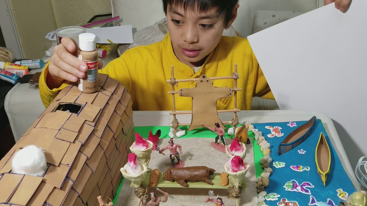 Native American  School Project Erie Tribe