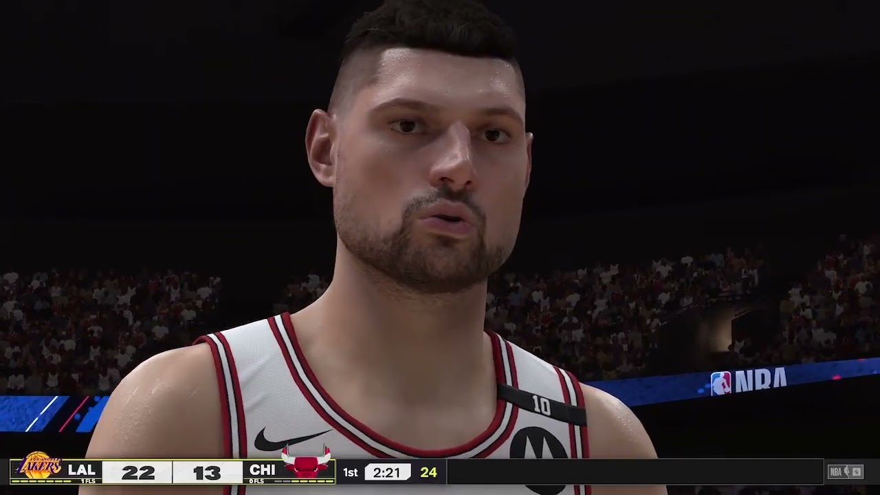 NBA 2K25 LA Lakers at Chicago