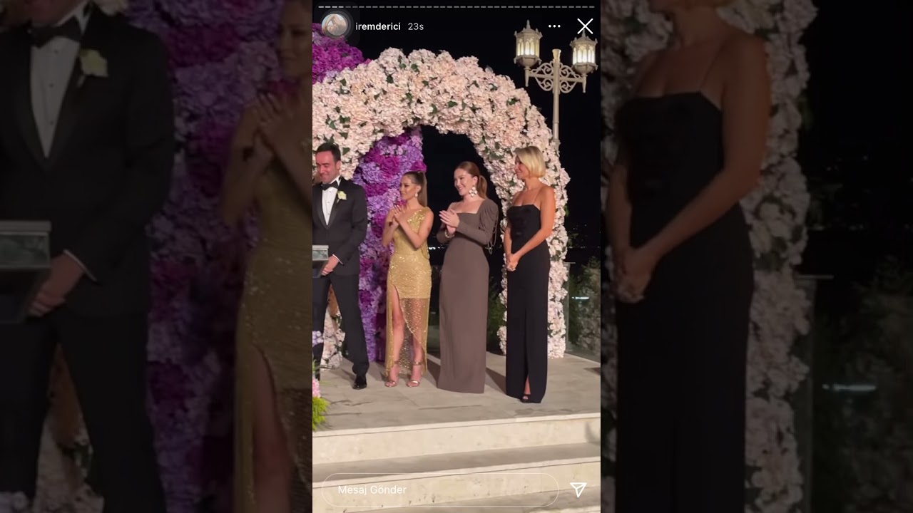 Ece Seçkin Evlendi #story #shorts #instagram #youtubeshorts #wedding #iremderici #danlabilic