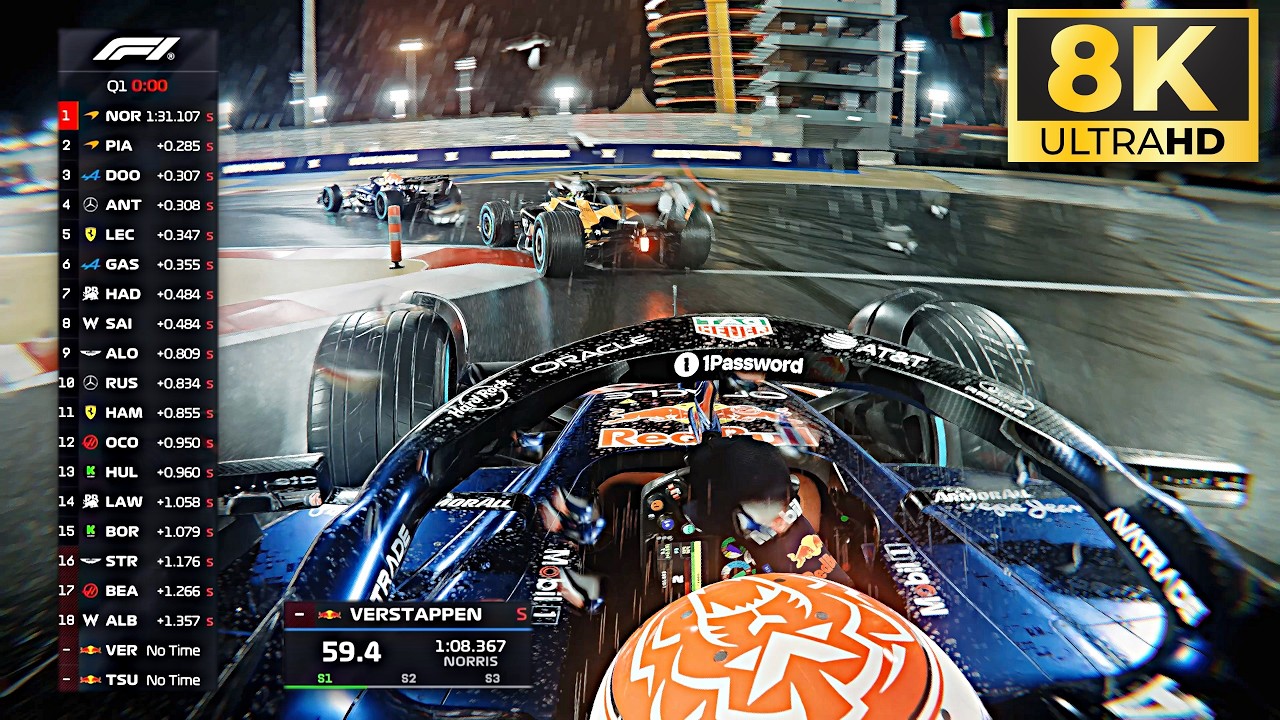 This New F1® 25 Graphics Mod Looks Stunning! 4k Path Tracing RTX 5090 PC ReShade Gameplay!