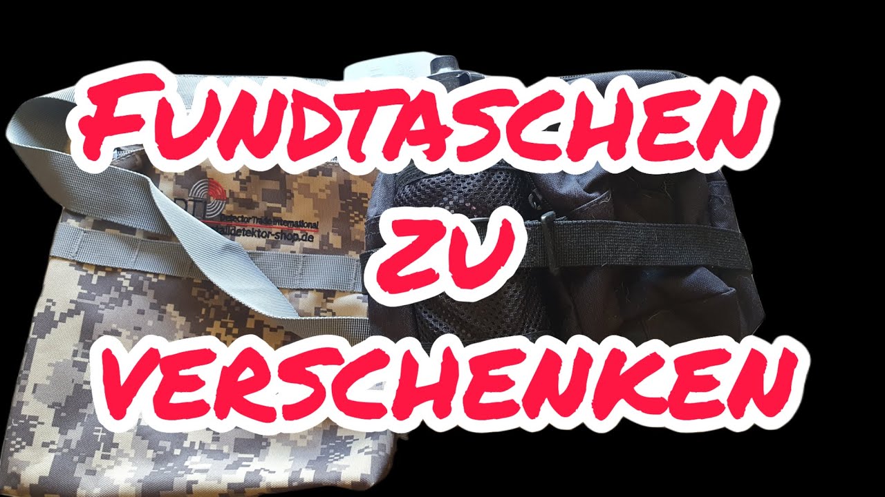 Fundtaschen zu verschenken/sondeln in Bayern