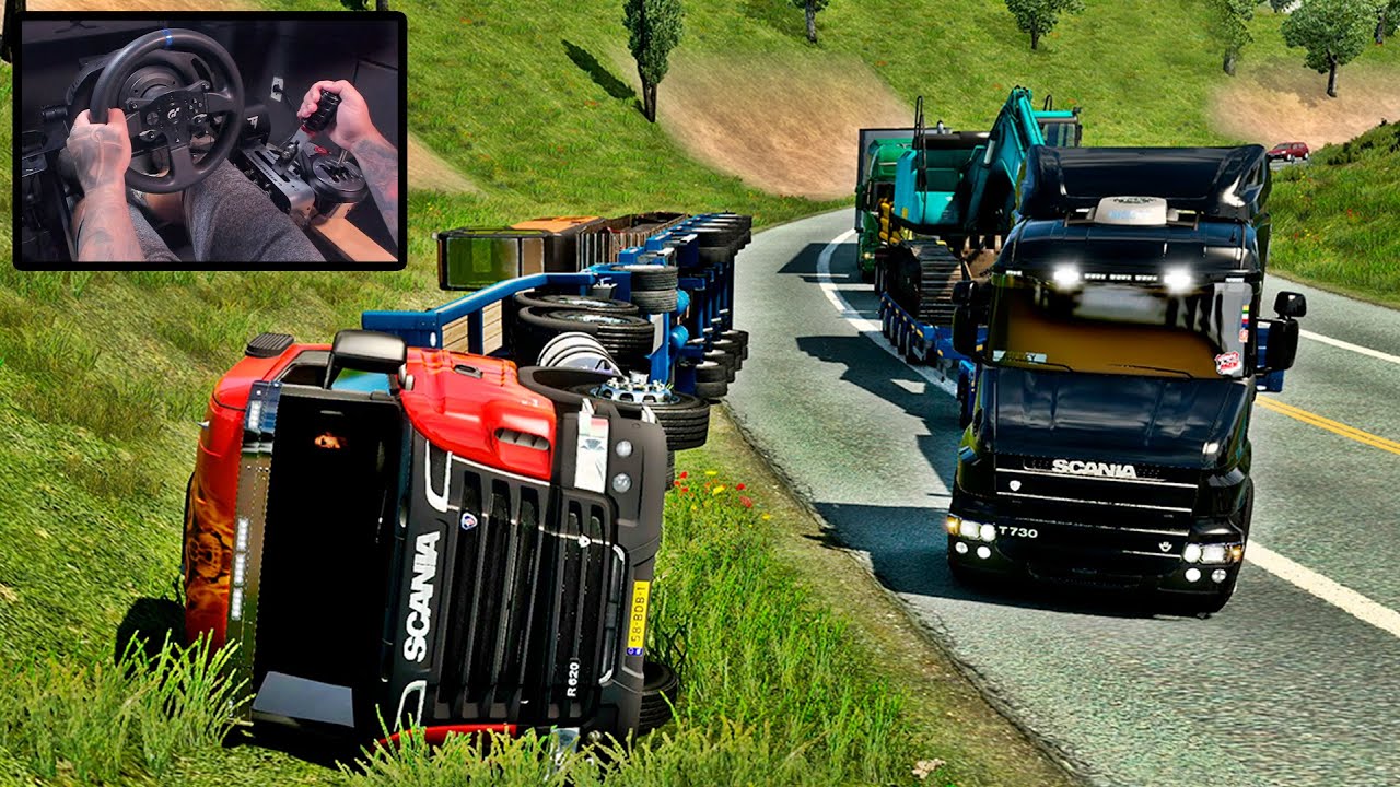 DEU TUDO ERRADO NESSA VIAGEM - EURO TRUCK SIMULATOR 2