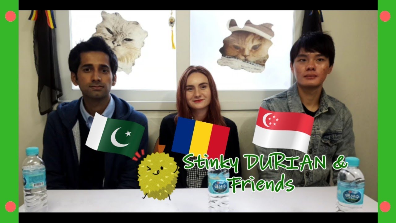 Foreigners trying Stinky DURIAN!!! | Mukbang