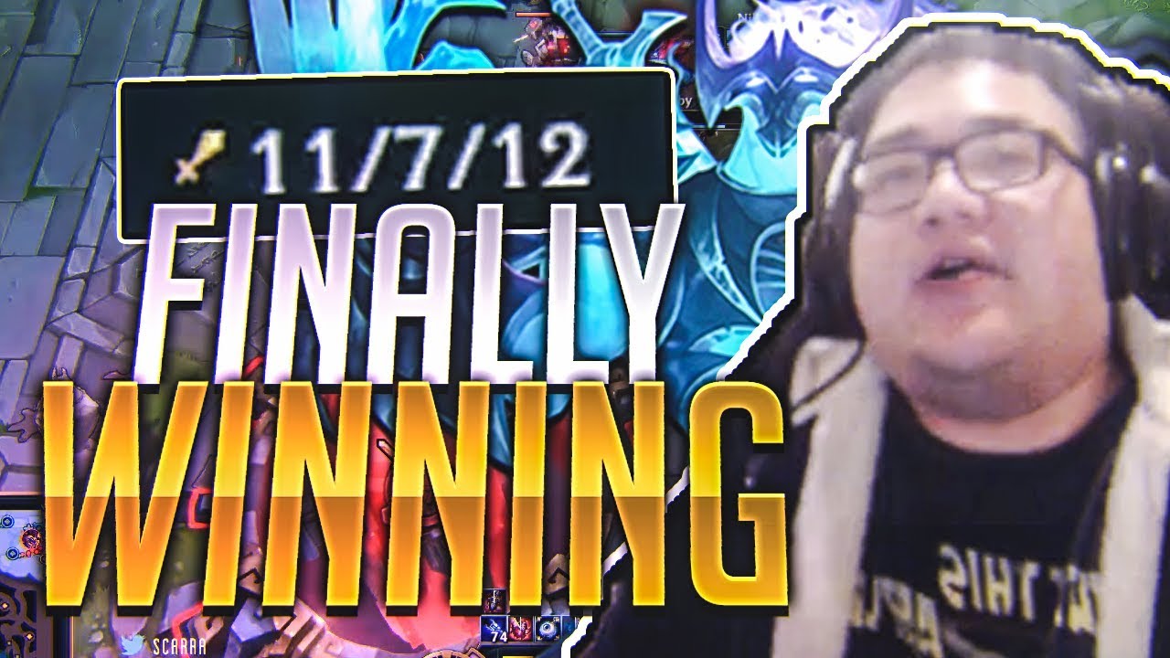 Scarra- 1000 HOURS OF ZED EXPERIENCE FINALLY PAID OFF AND I GOT MY FIRST WIN IN 5 YEARS