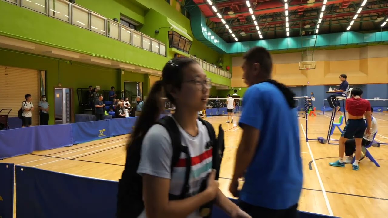 2024 全港青少年錦標賽 0809 單打 黃梓彥 VS 禹智睿