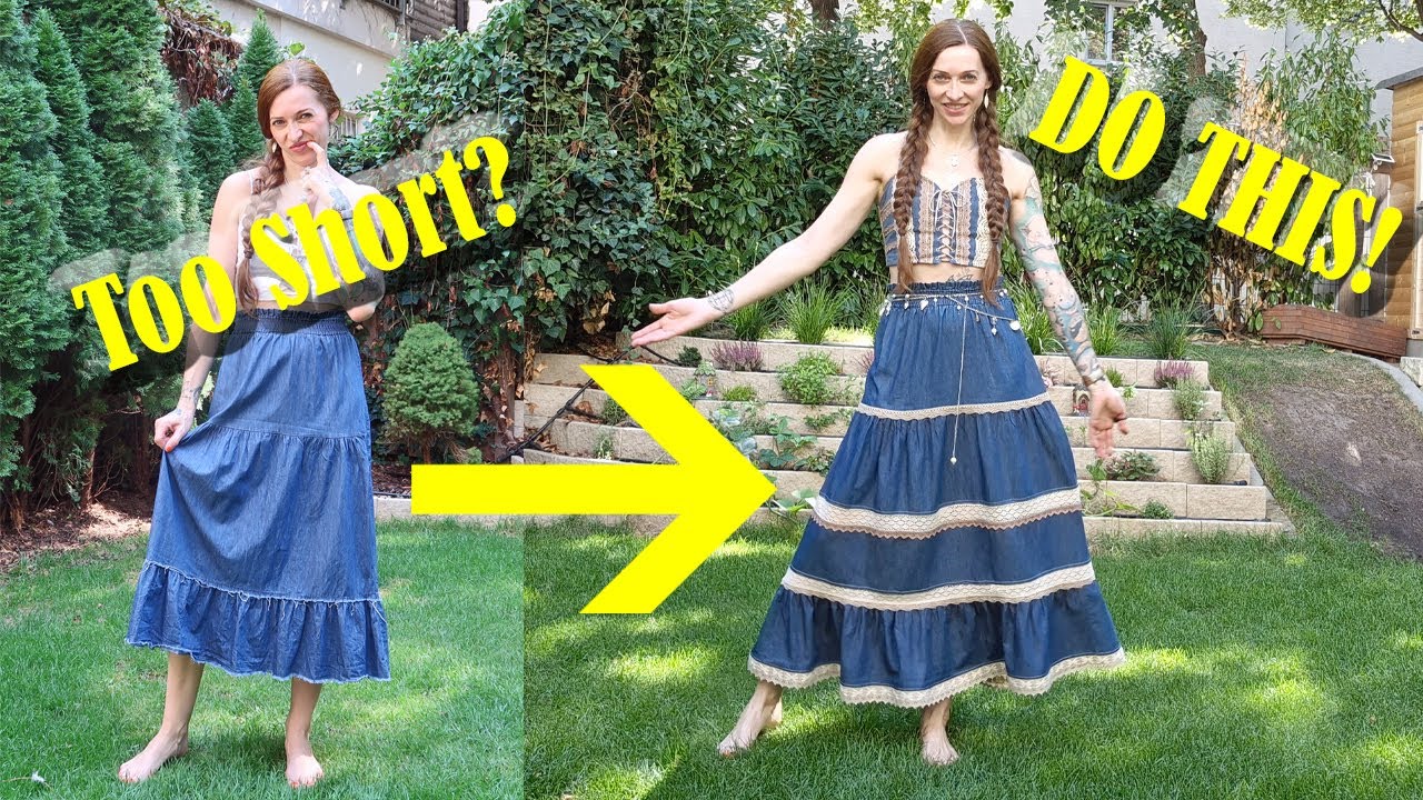 How To Extend A Skirt
