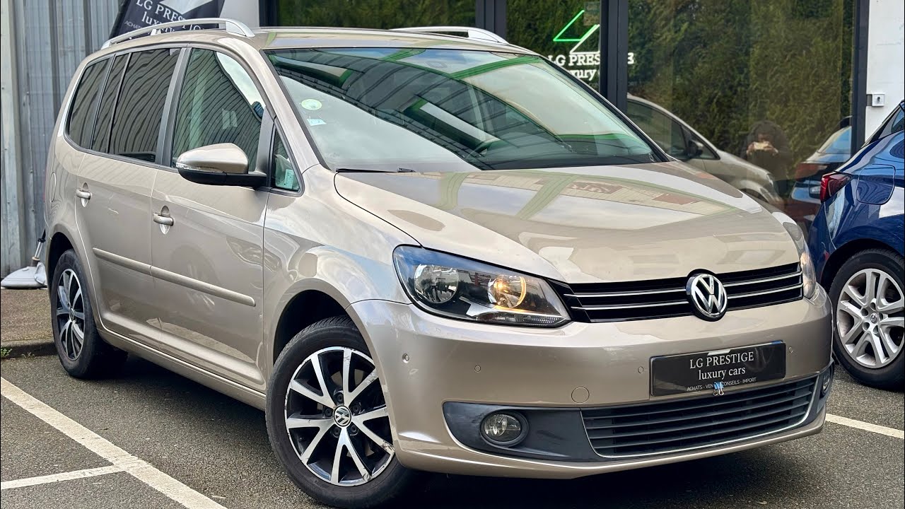 Présentation d’une VOLKSWAGEN TOURAN Confortline 1.6 TDI 105 BlueMotion