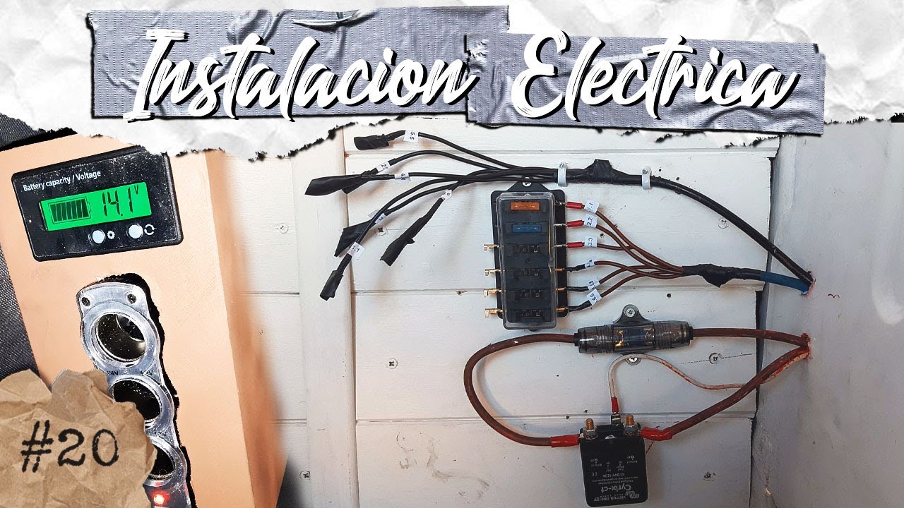 Instalación eléctrica 12V ¡Muy fácil! | PROYECTO CAMPER VW T4