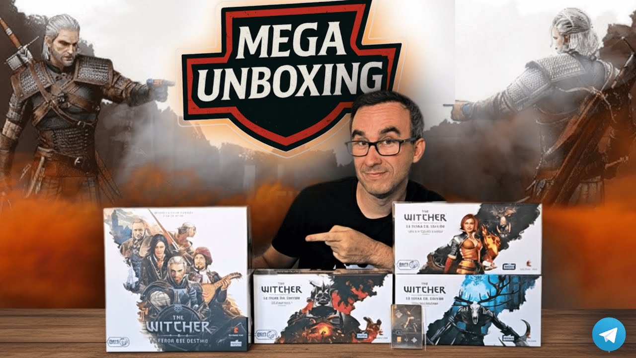 UNBOXING The Witcher La Senda del Destino + TODAS las Expansiones
