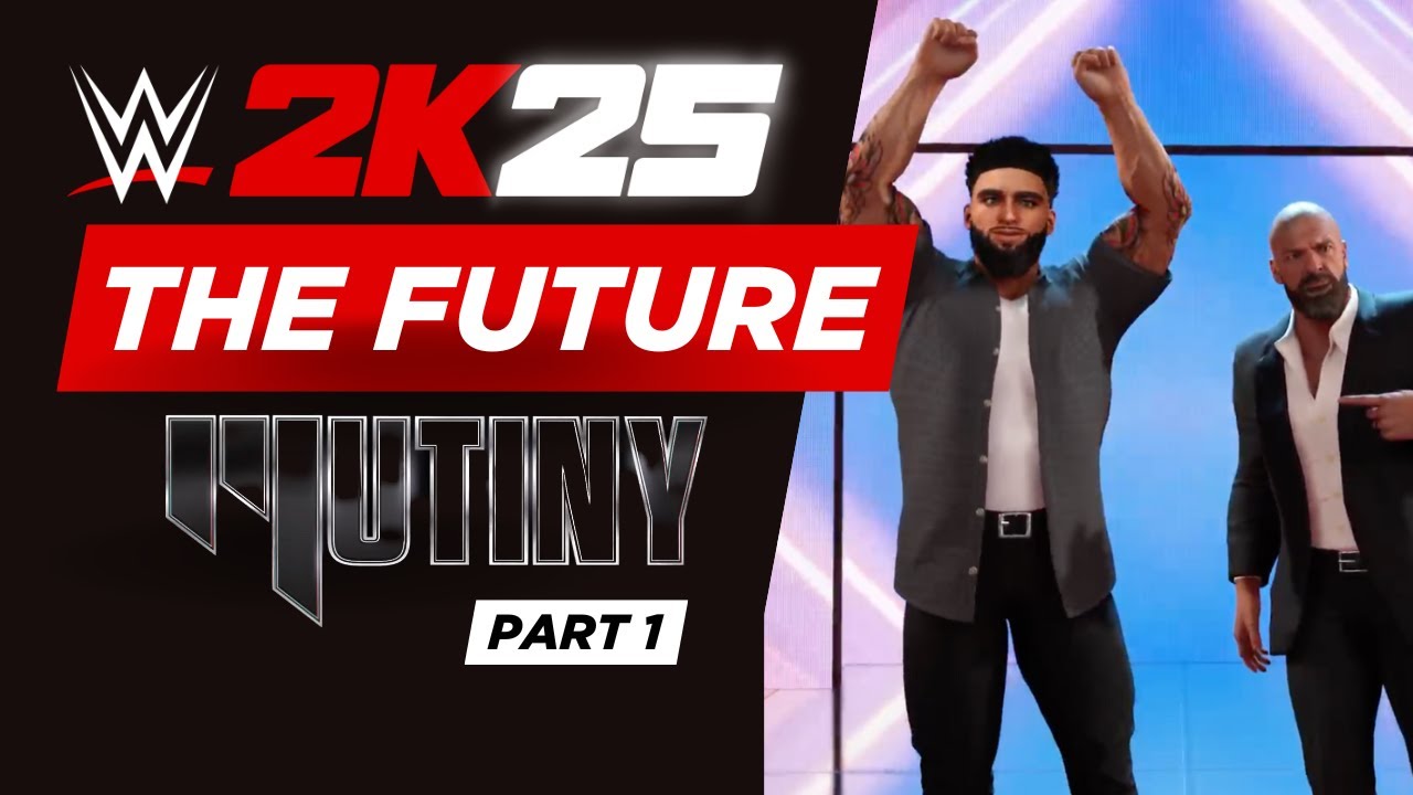 WWE 2K25 MyRise Mutiny Part 1: The Future
