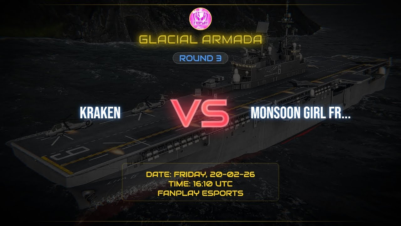 KRAKEN vs  MONSOON GIRL FRIER | GA | R3 | FNPE | Match 2