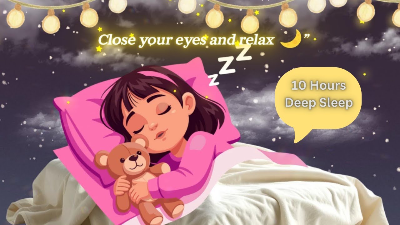 Baby Sleep Music 🌙 Fall Asleep in 3 Minutes 💤 10 Hours Gentle Lullaby 🎶 Mozart & Brahms for Deep