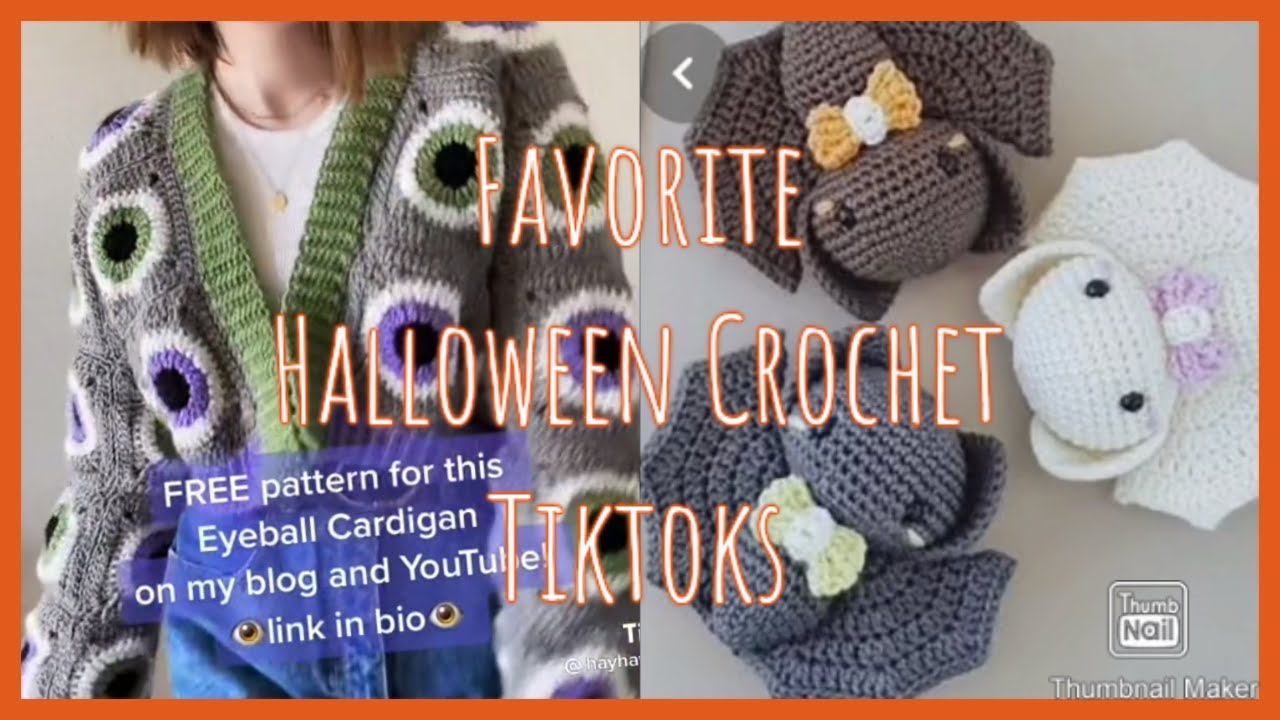 Some Of My Favorite Halloween Crochet Tiktoks
