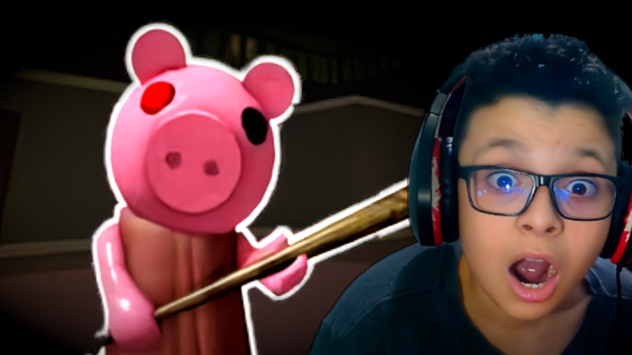 TENTANDO ESCAPAR DA PIGGY NO ROBLOX!!! (Piggy Roblox)