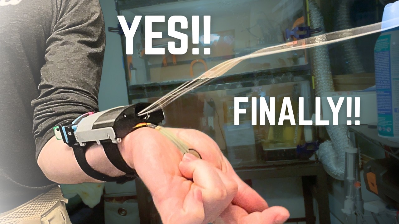 Building a Wrist-Mounted Grappling Hook