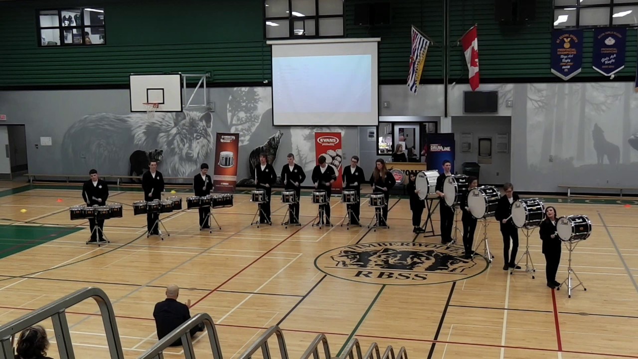 Belmont Secondary School Drumline -  BC Provincial Championships 2017