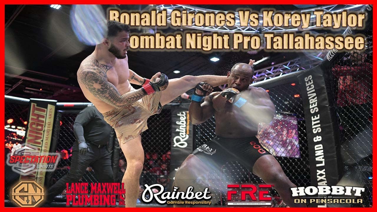 Combat Night Pro - Таллахасси - Рональд Жиронес против Кори Тейлора