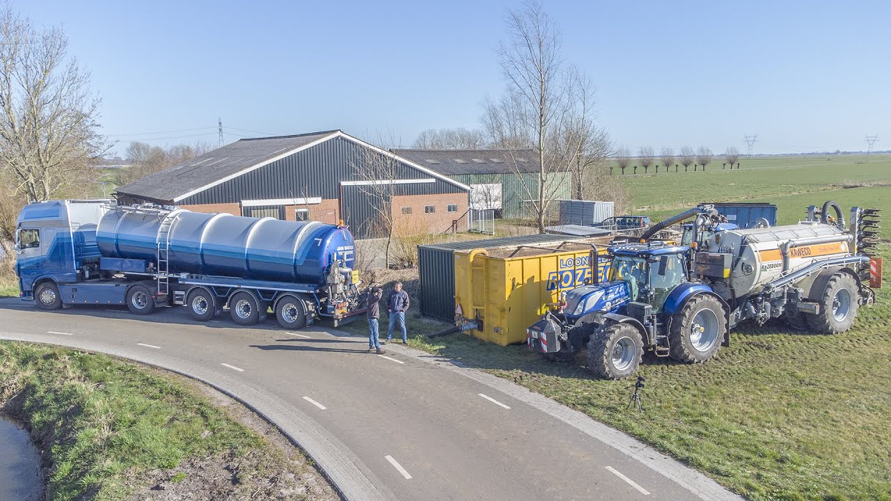 Roadtrip 🚜 - New Holland Blue Power T7.230 + Kaweco Double Twin Shift