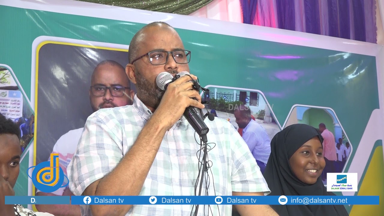 Nuxurka Khudbada Xildhibaan Yuusuf Xeyle Jimcaale ee Kulanka dhiiragalinta  iyo mahadcelinta .