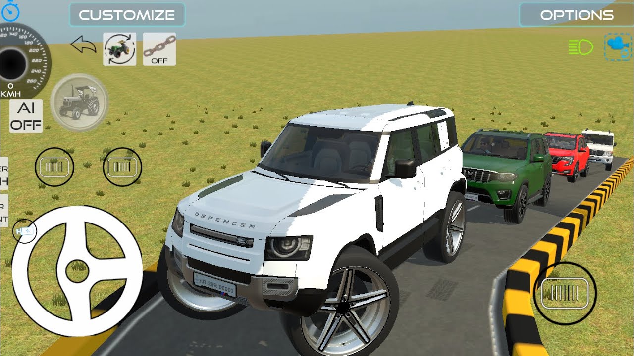 Drive Dumper and Unloading Stone From Dumper Truck in Game🔥 #scorpio #fortuner#4x4 #thar #gamepla