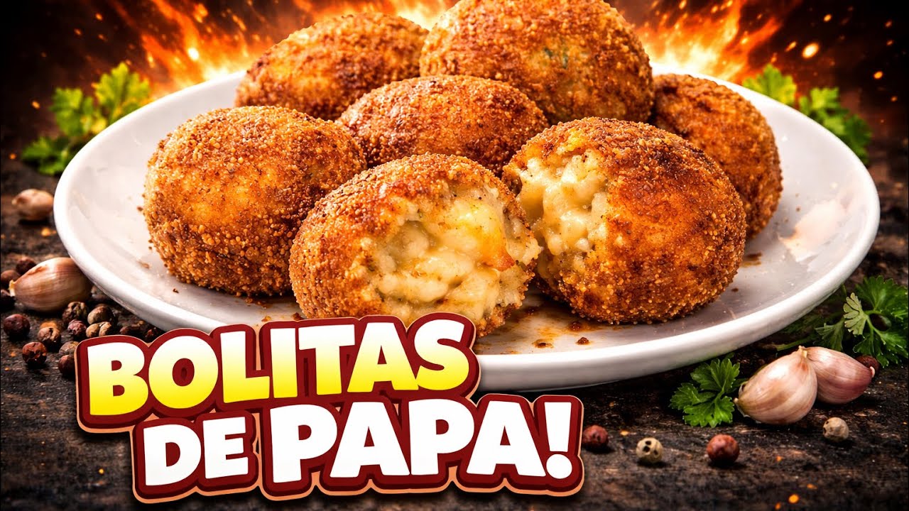 BOLITAS DE PAPA PARA PICAR | Fáciles y Económicas