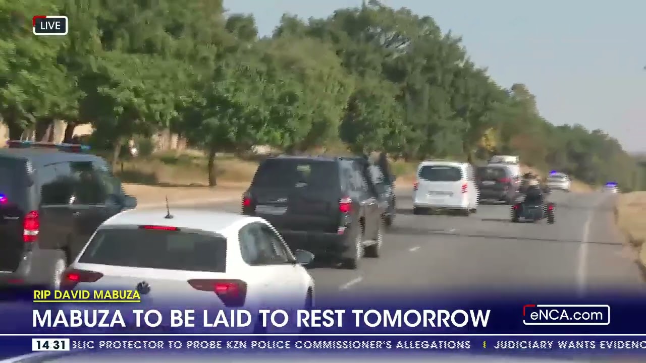 RIP David Mabuza | Mabuza body taken to his home in Barberton