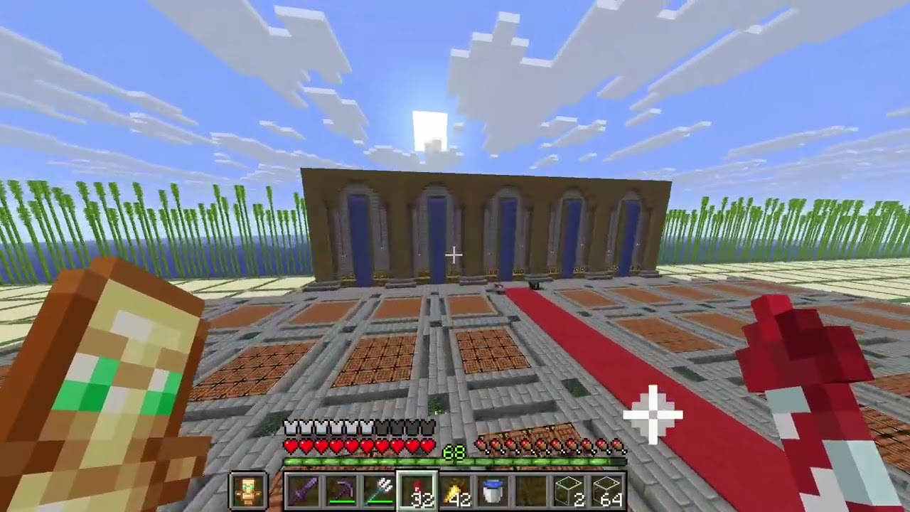 2 horas minecraft gameplay, talando arboles, recolectando arena, construyendo