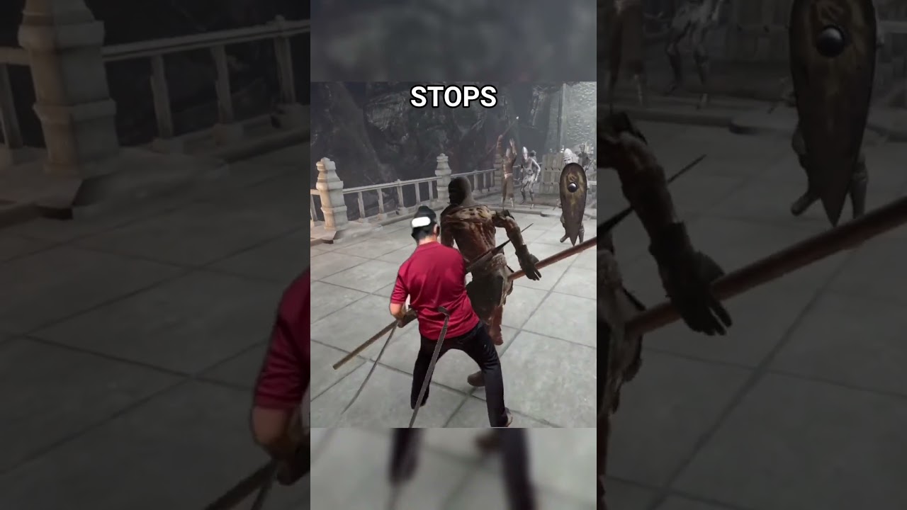 When a Martial Artist Plays VR! @monzagreatvr #soulslike #vr #quest3