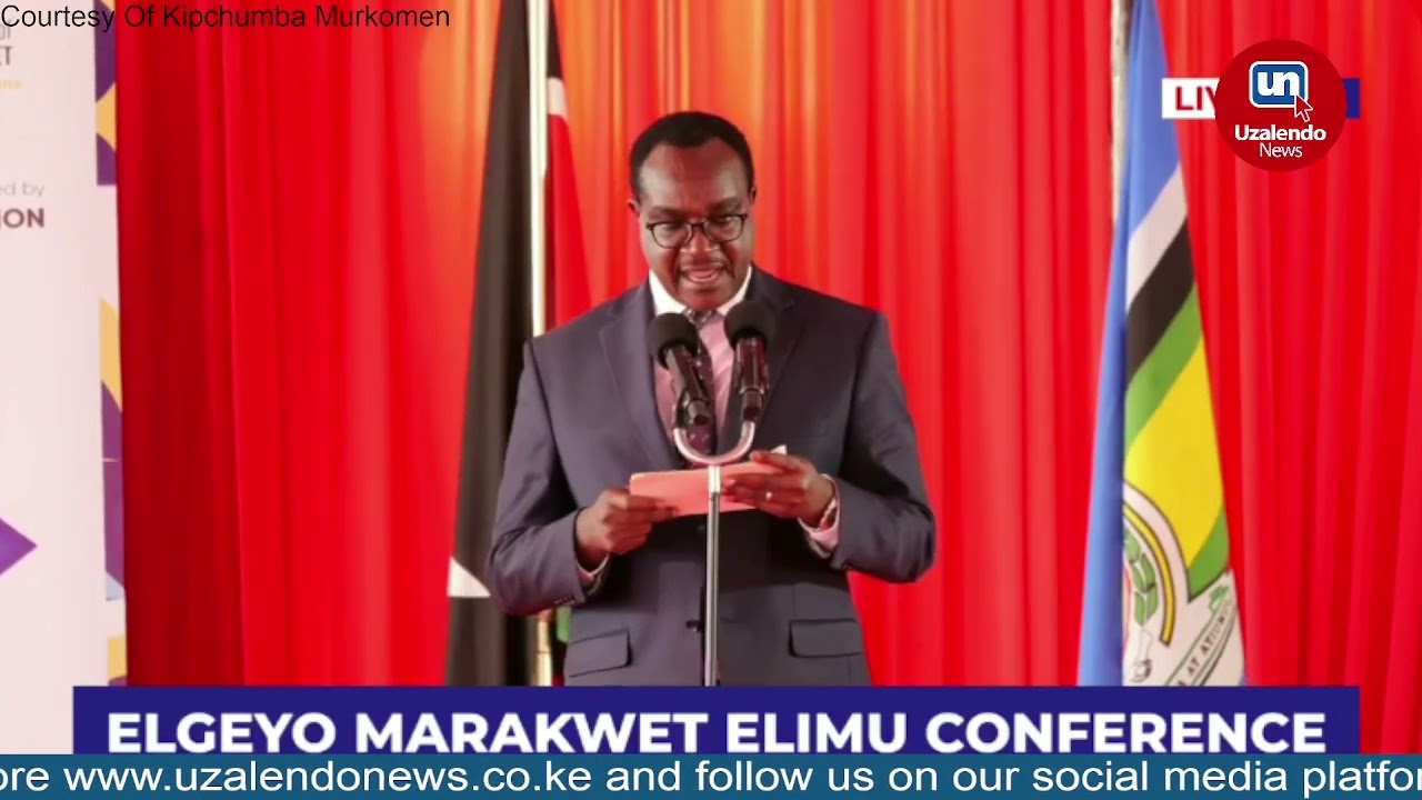 Thank you for being the solution Kenya needs!-CS Ogamba's speech at ElgeyoMarakwet Elimu Conference