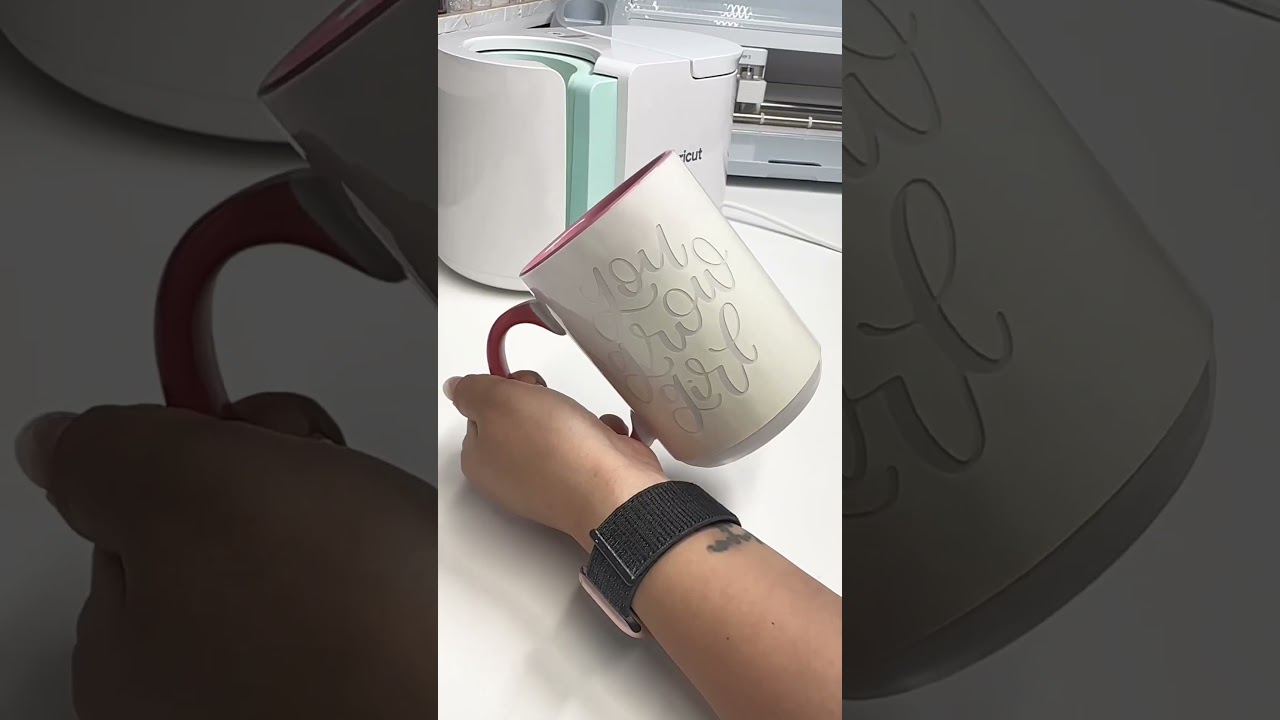 Cricut sublimation mug using infusible ink and Cricut mug press #makeitwithmichaels