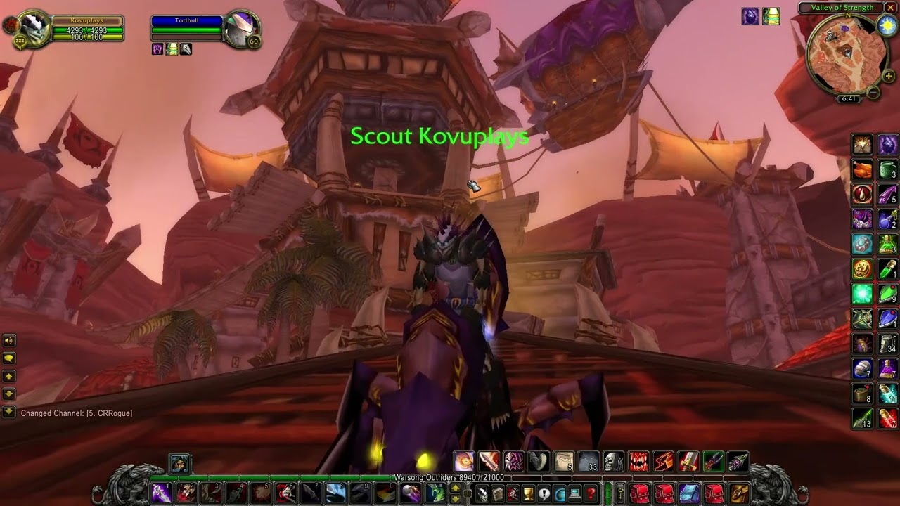 THE DEATH OF A SCARAB LORD !!! (KovuPlays World of Warcraft Classic)
