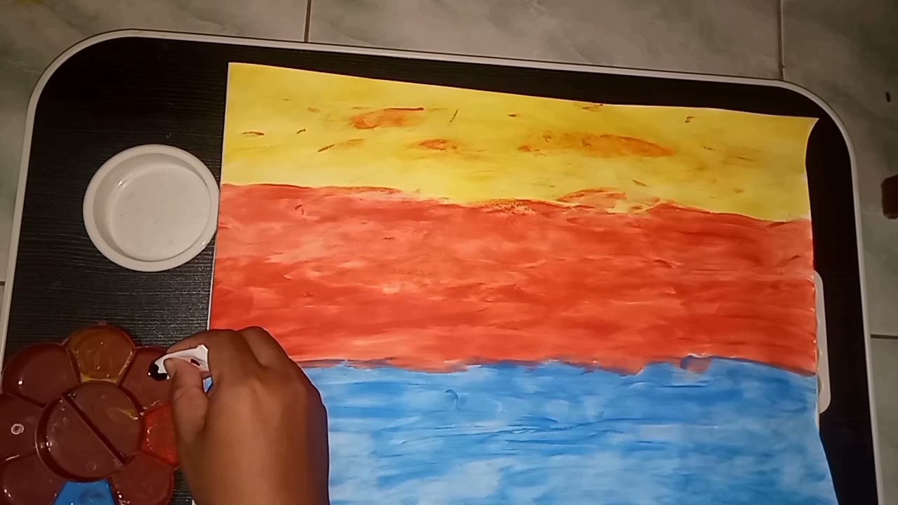 Melukis Finger Painting 