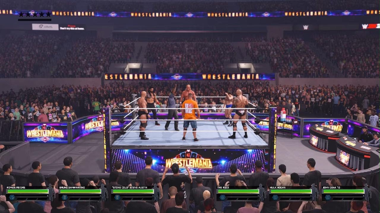 WWE 2K25 Franchise Fatal 6 Way