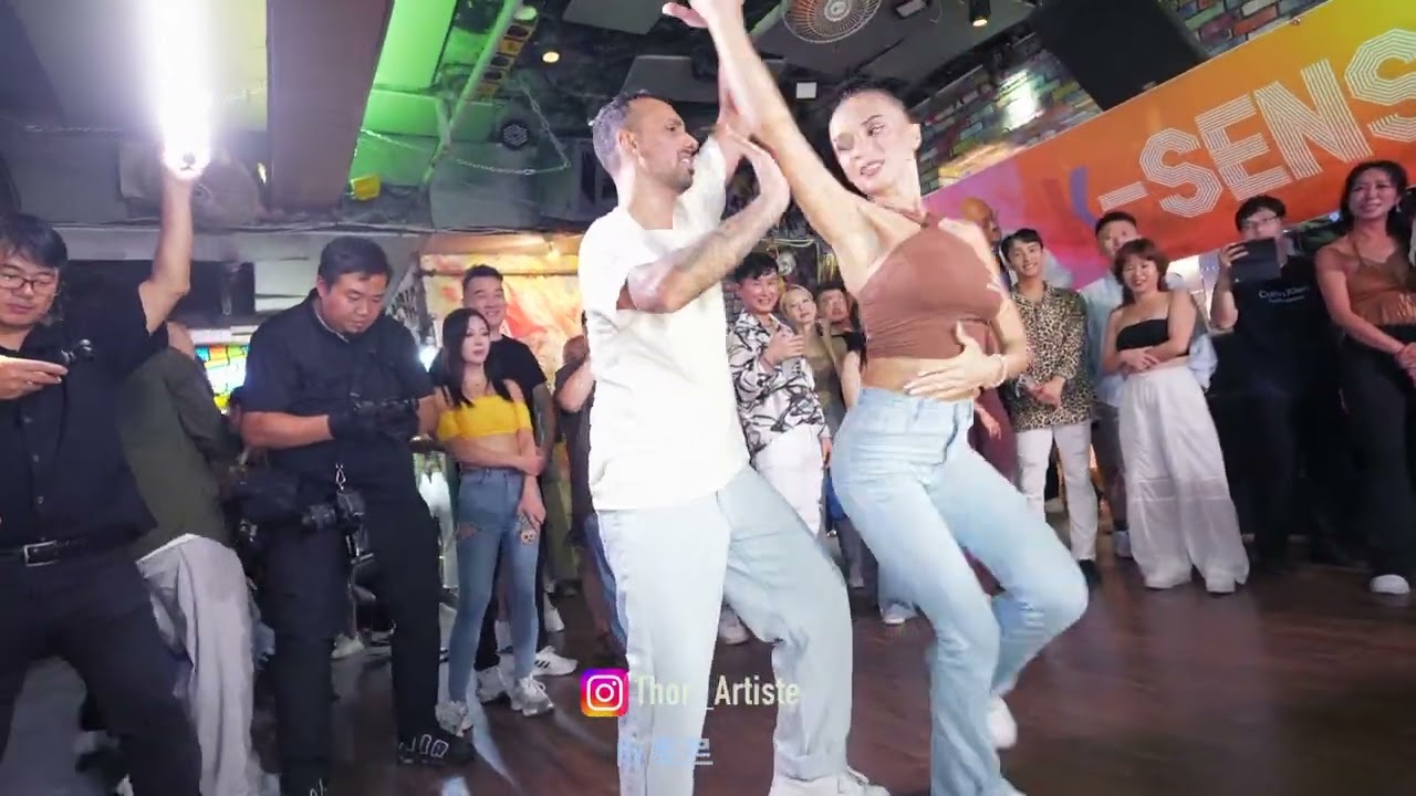 로스 & 클라우 바차타 소셜 댄스 강턴 20240922 Ross Clau Bachata Social Dance in Korea