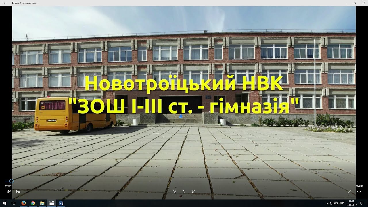 Відео презентація Новотроїцького НВК 