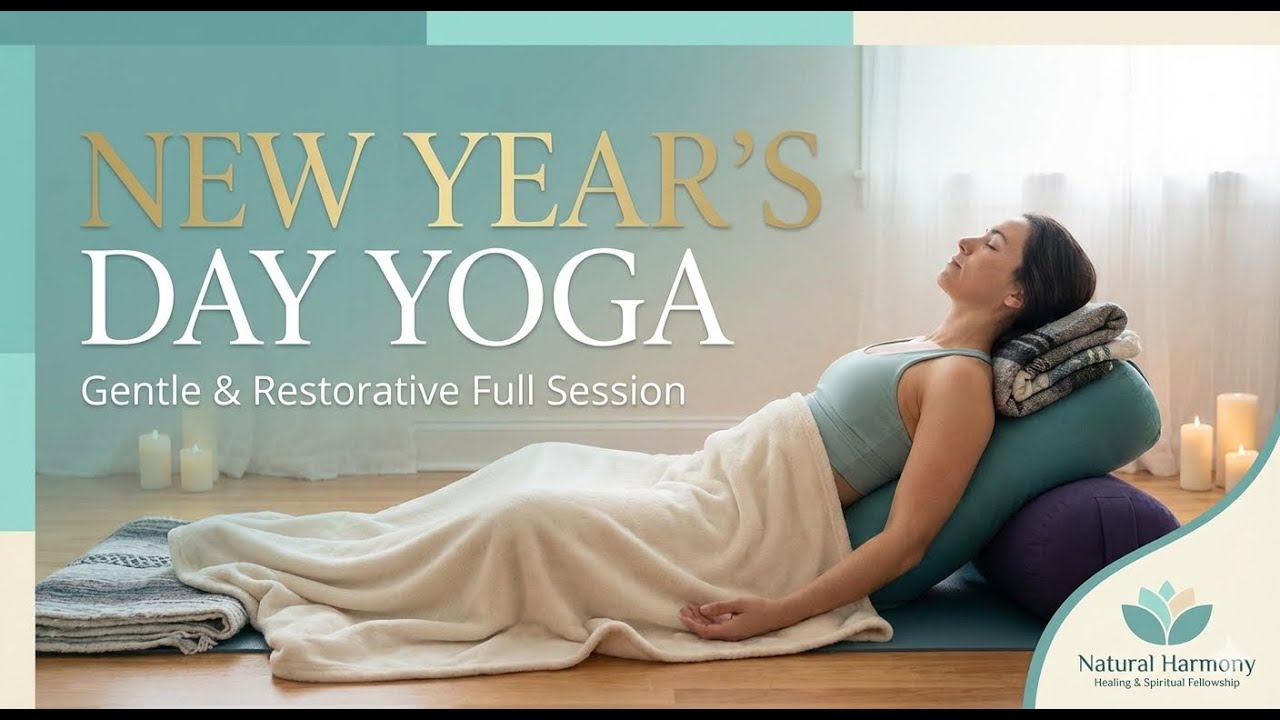 New Year's Day Yoga 2026: Gentle & Restorative Full-Length Session for New Beginnings
