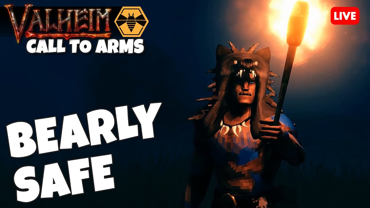 Exploring the Black Forest – BEARS Included! - Valheim Call to Arms (Ep.2)