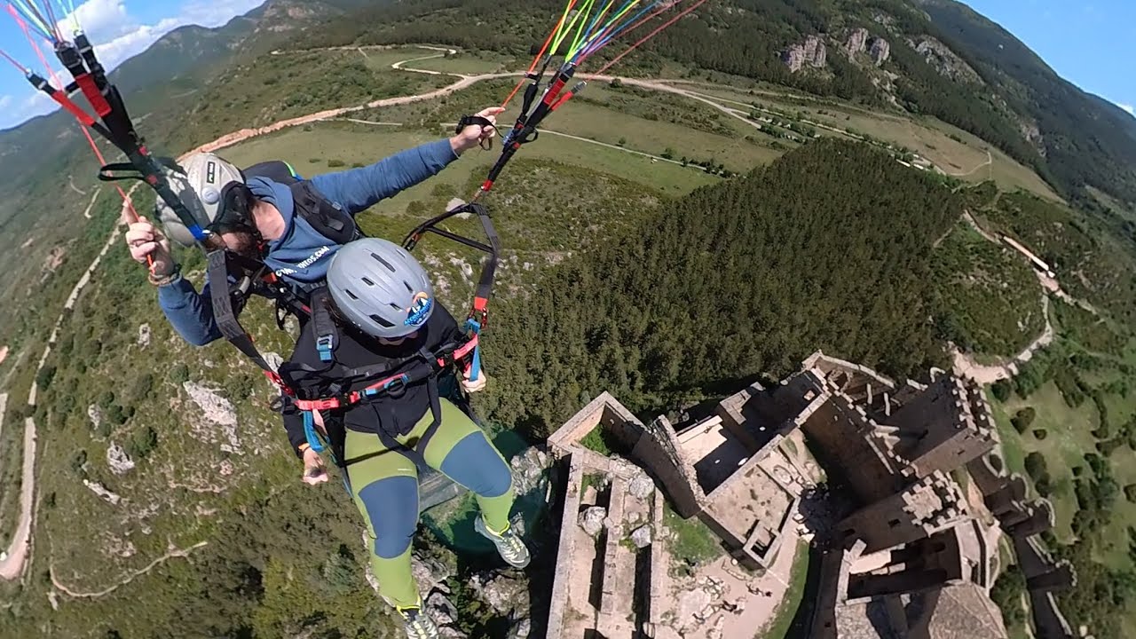 Parapente biplaza en Loarre 🪂🏰
