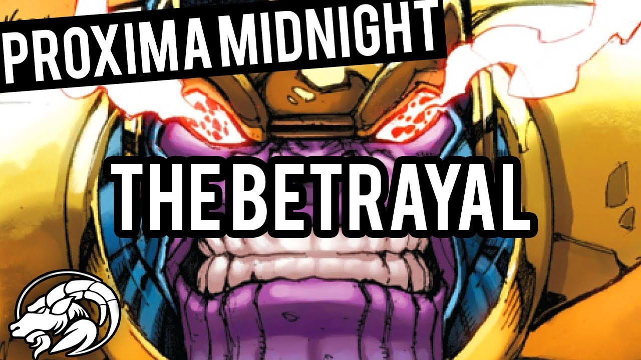 Proxima Midnight Uncollected Thanos Solo Take Down