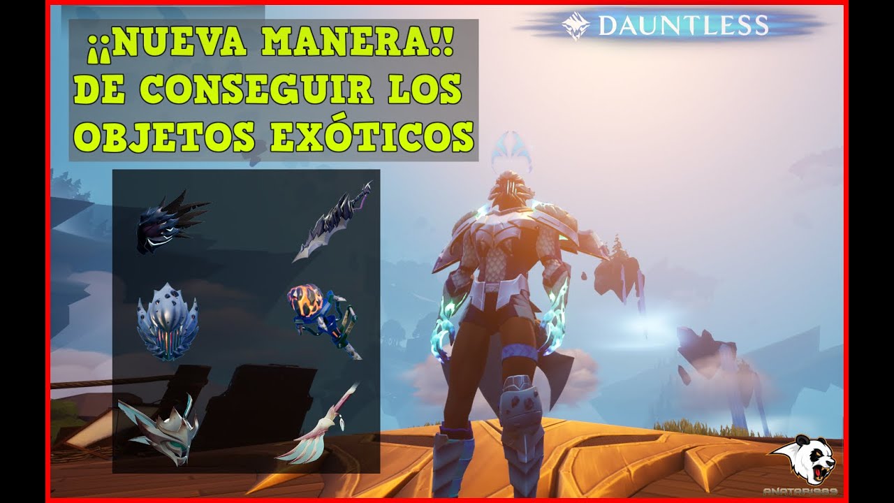 ➡️ Dauntless como conseguir Ex&oacute;ticos (NUEVA MANERA)