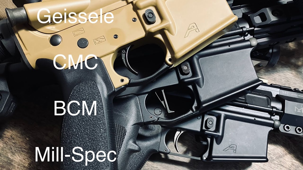 What AR-15 Trigger is Best? Mil-Spec, BCM, CMC single stage, Geissele SSA-E