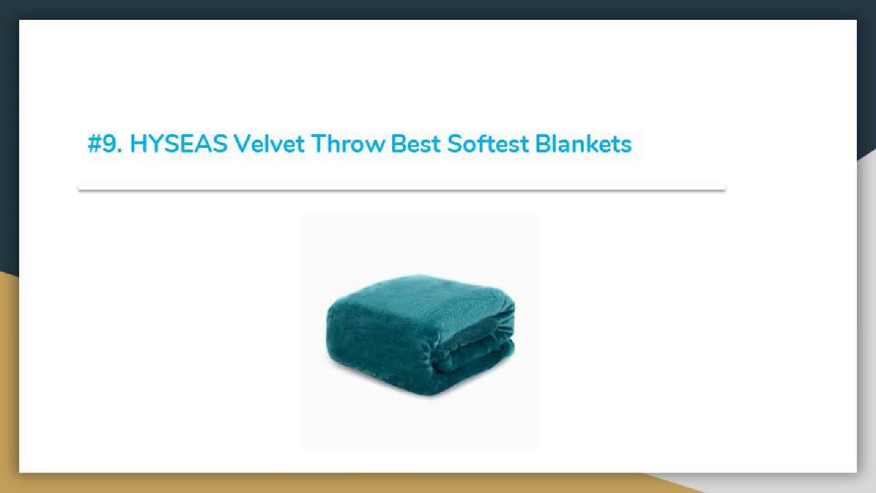 Top 12 Best Softest Blankets Review in 2019