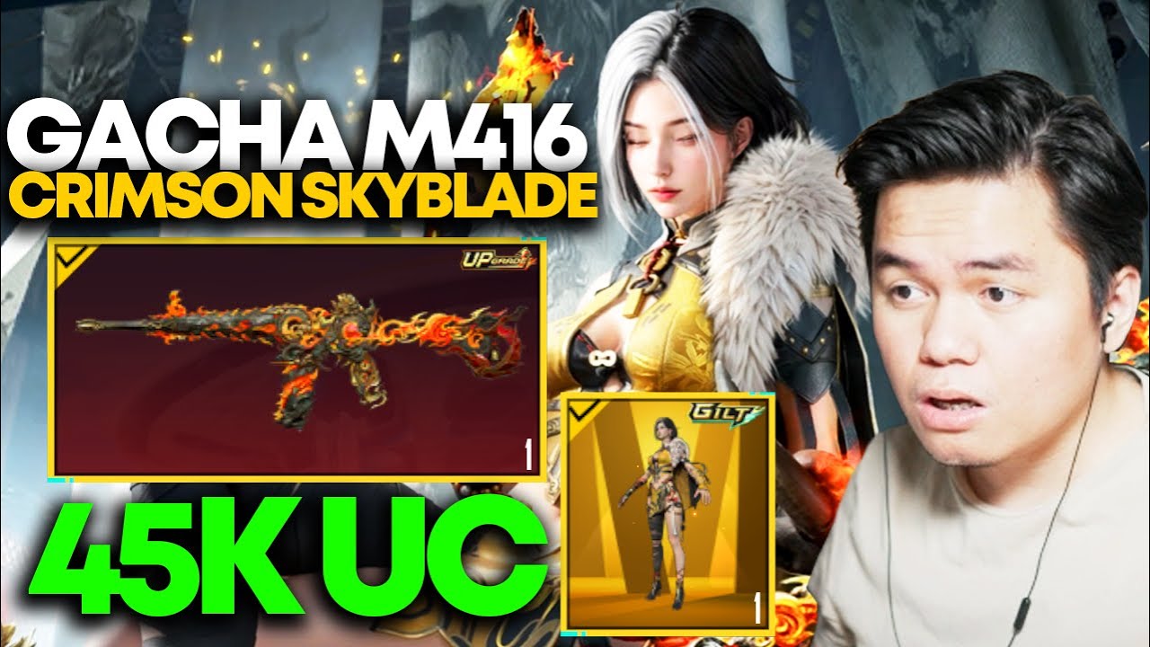 ALL IN GACHA M4 API!! Tabungan UC Habis - Gacha Wildsoul Warden & Crimson Skyblade | PUBG Mobile