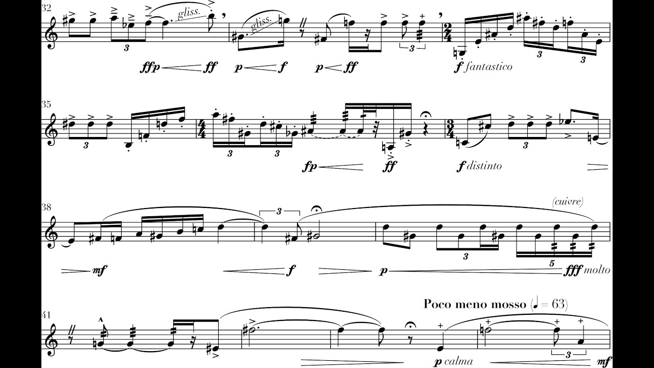 Tyson Gholston Davis - Tableau No. VI for Horn (2020) [Score-Video]